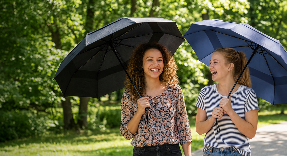 Repel Umbrella Banner